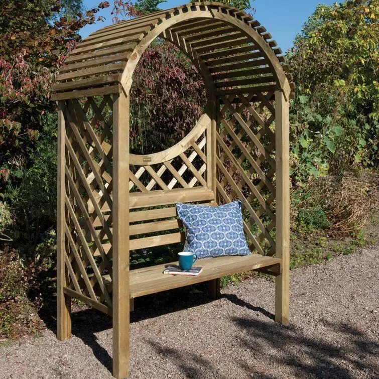 Aalayna Wooden Arbour 3D model