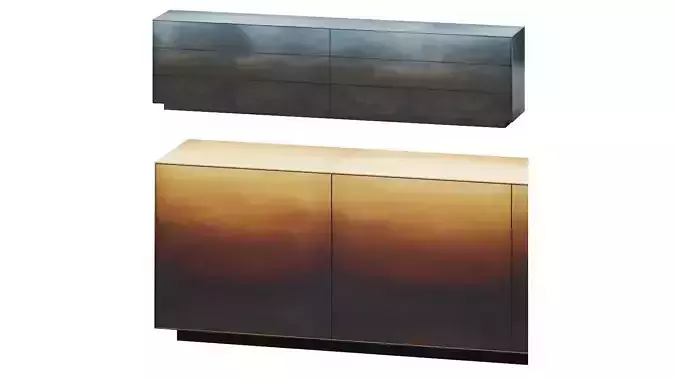 MAREA SIDEBOARD De Castelli 3D model