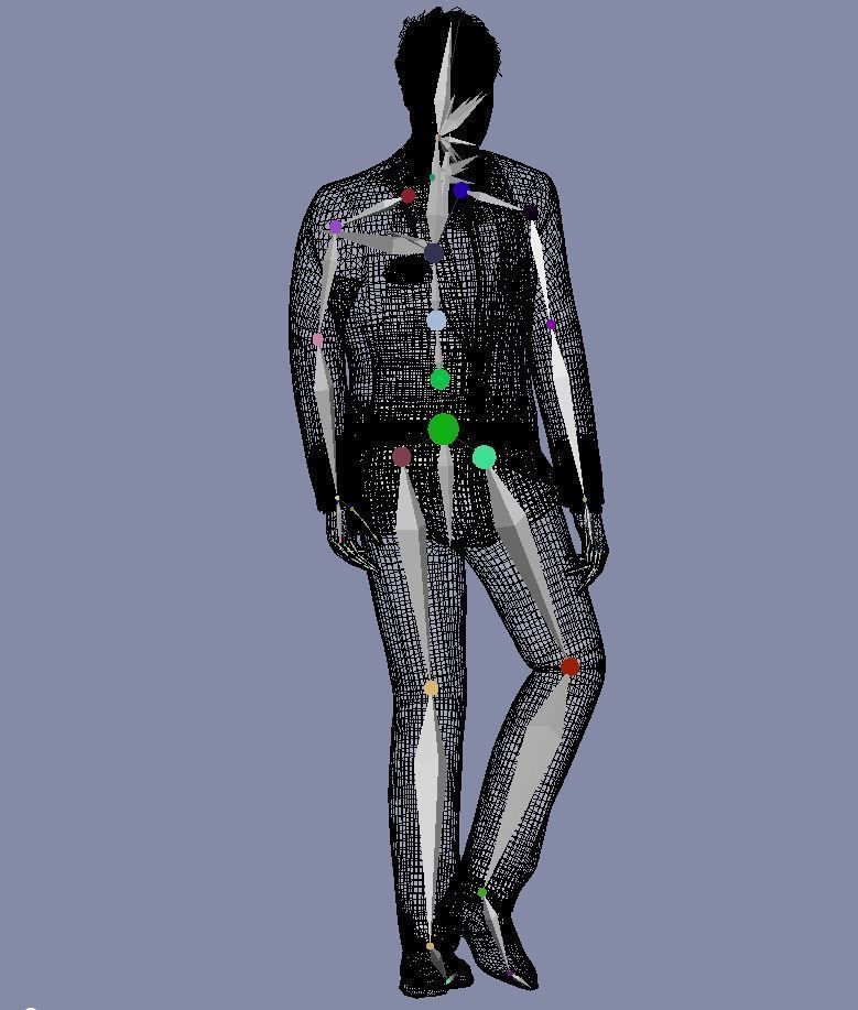 rigged elegant man 3D model_11