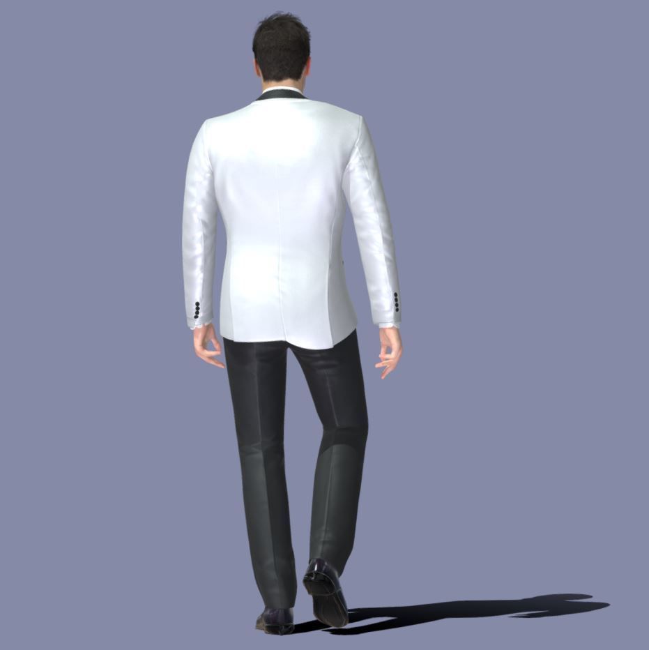 rigged elegant man 3D model_4