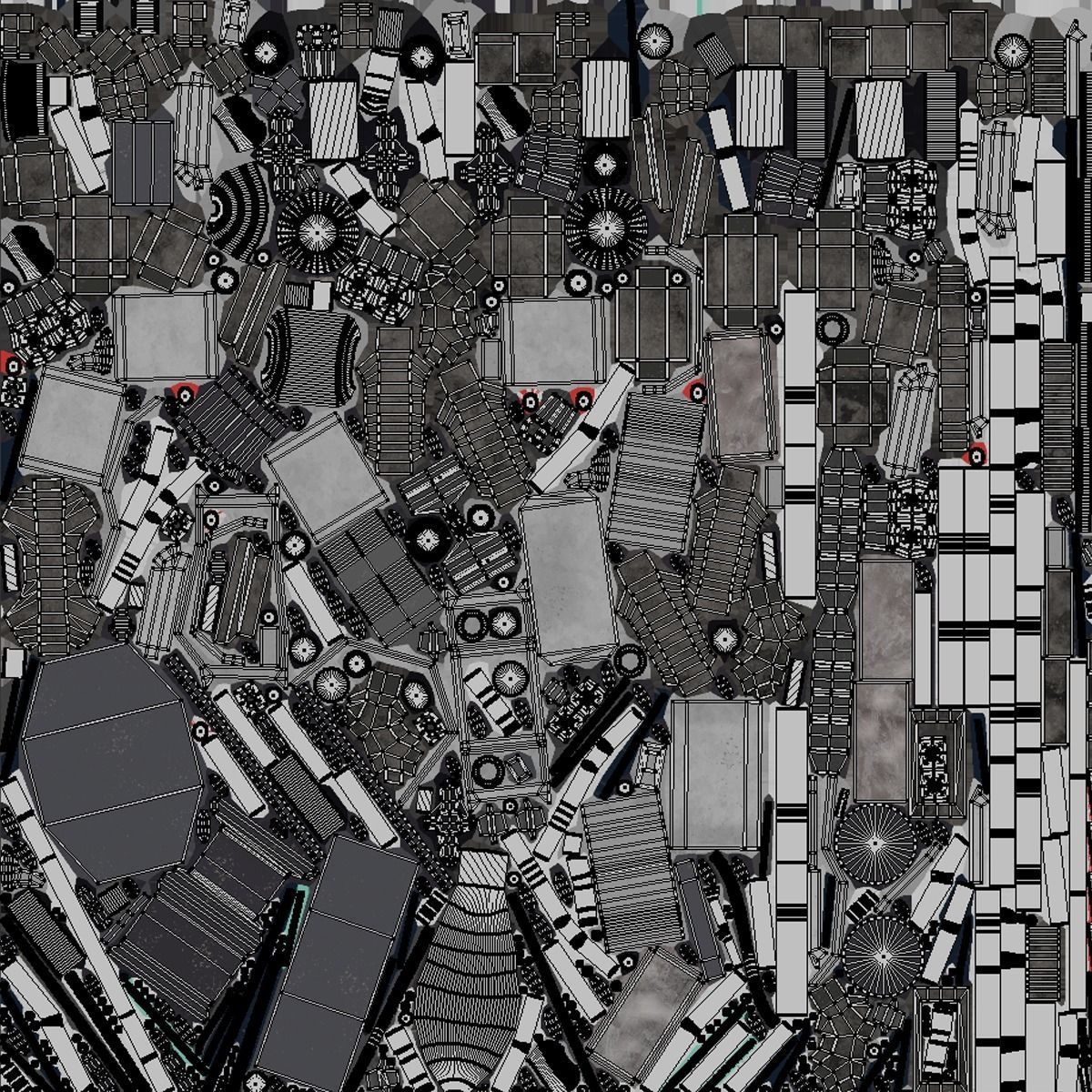 WildCat Robot Boston Dynamics Low-poly 3D model_23