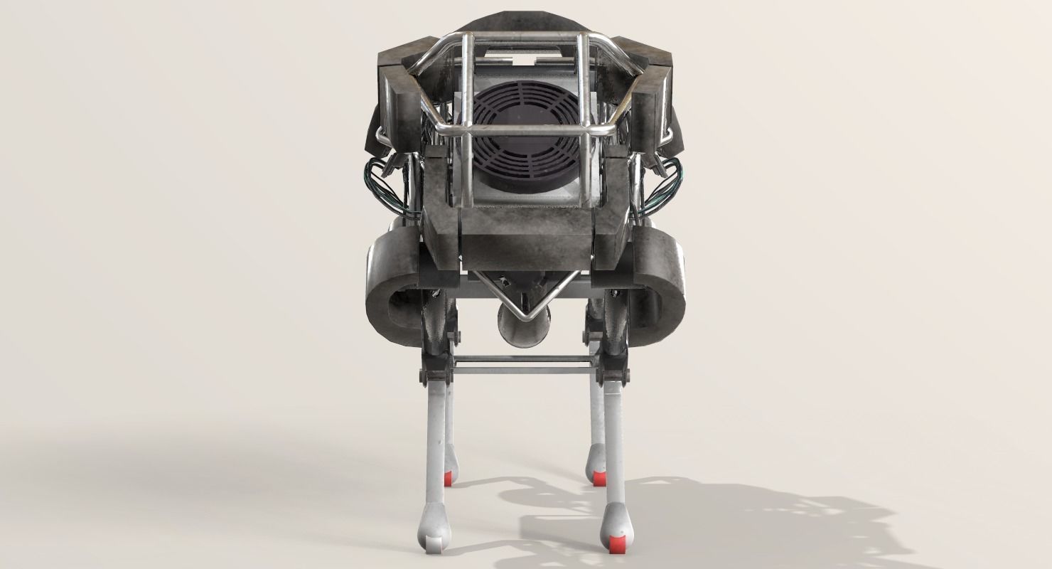 WildCat Robot Boston Dynamics Low-poly 3D model_6