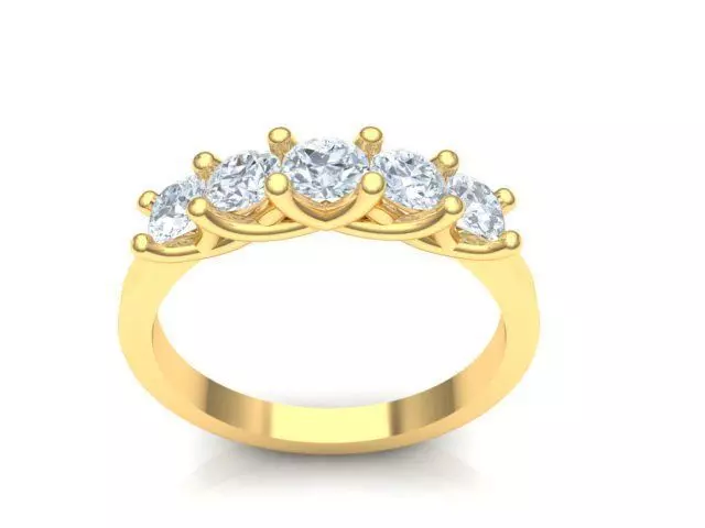 Beautiful ring 3D print model_0