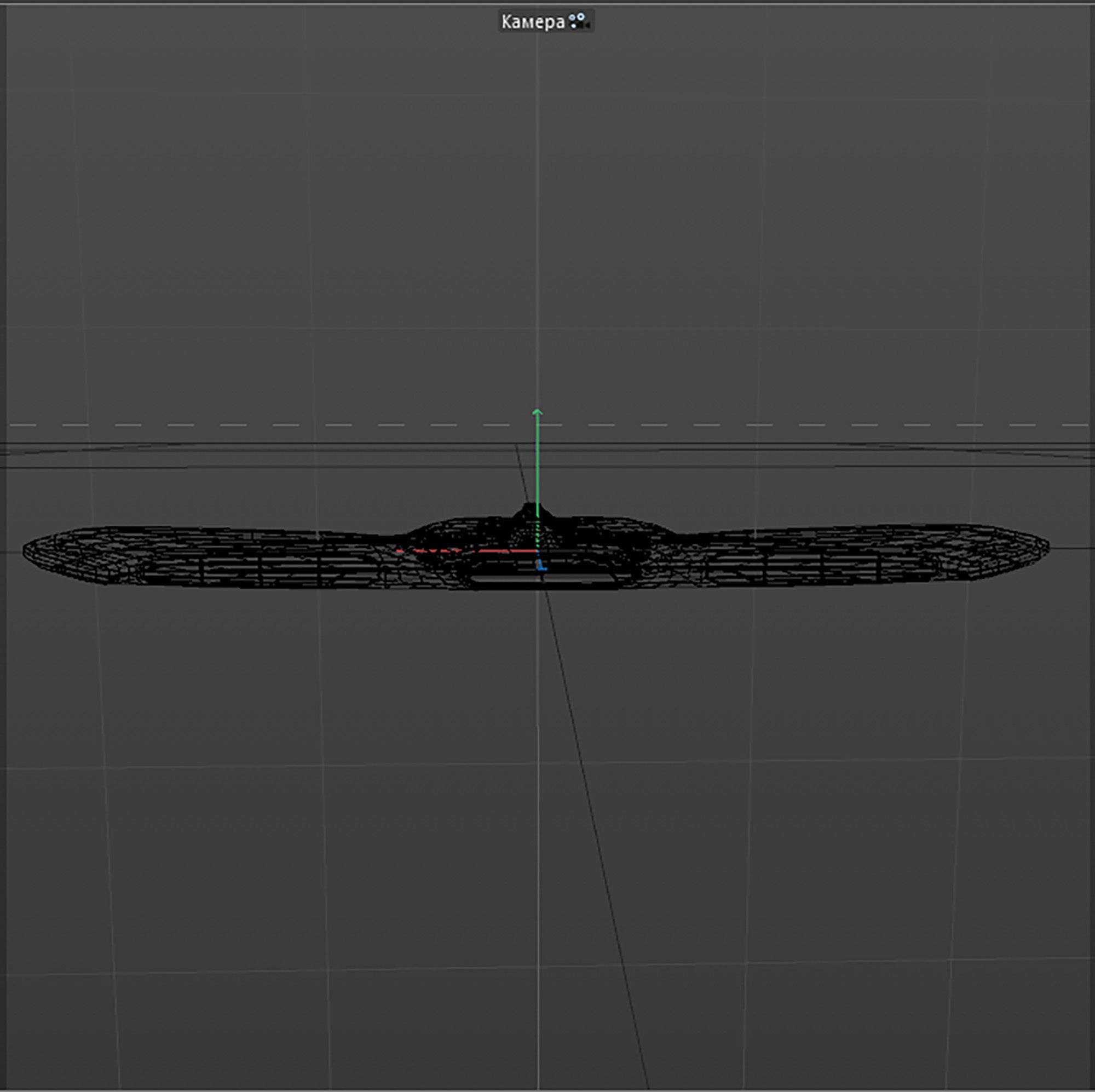 space mosquito A 2 Low-poly 3D model_18