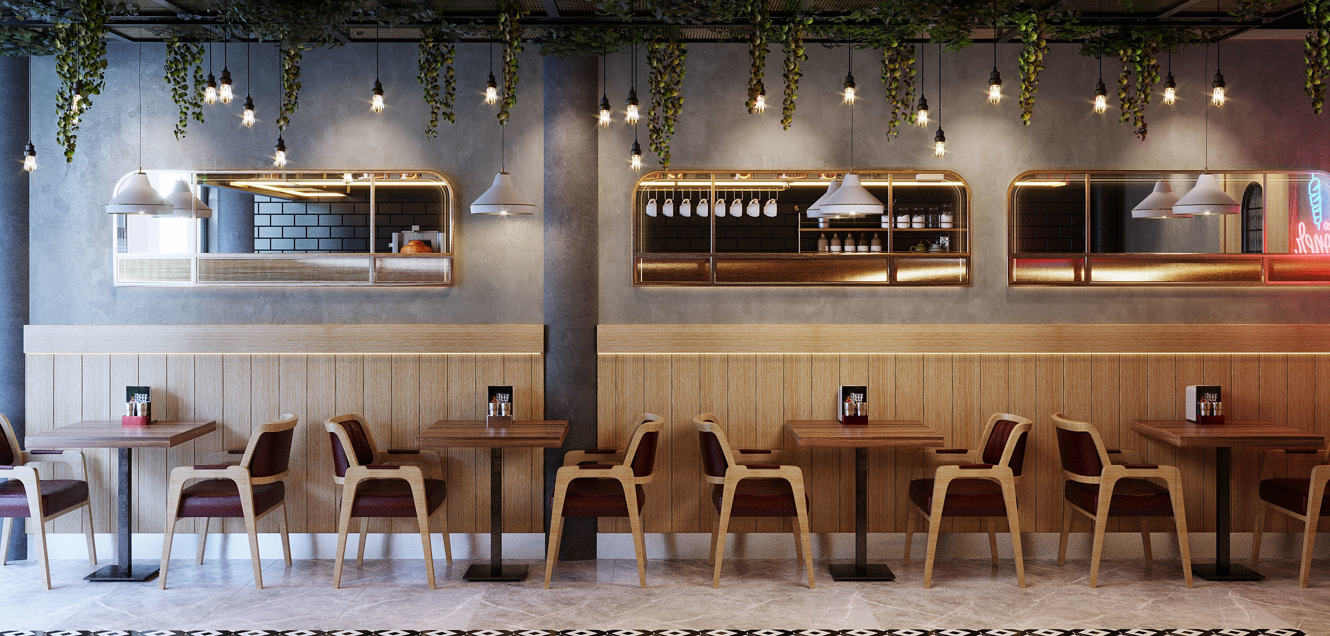 Kebab Restaurant 3D model_7