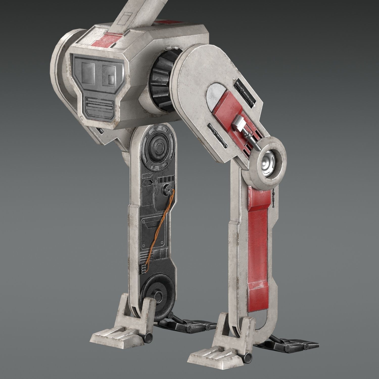 Robot from the game star wars jedi fallen order 3D model_4