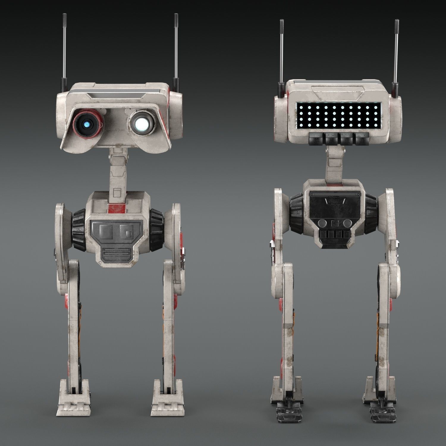 Robot from the game star wars jedi fallen order 3D model_5