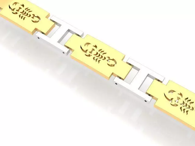 bracelet smd led 3D print model