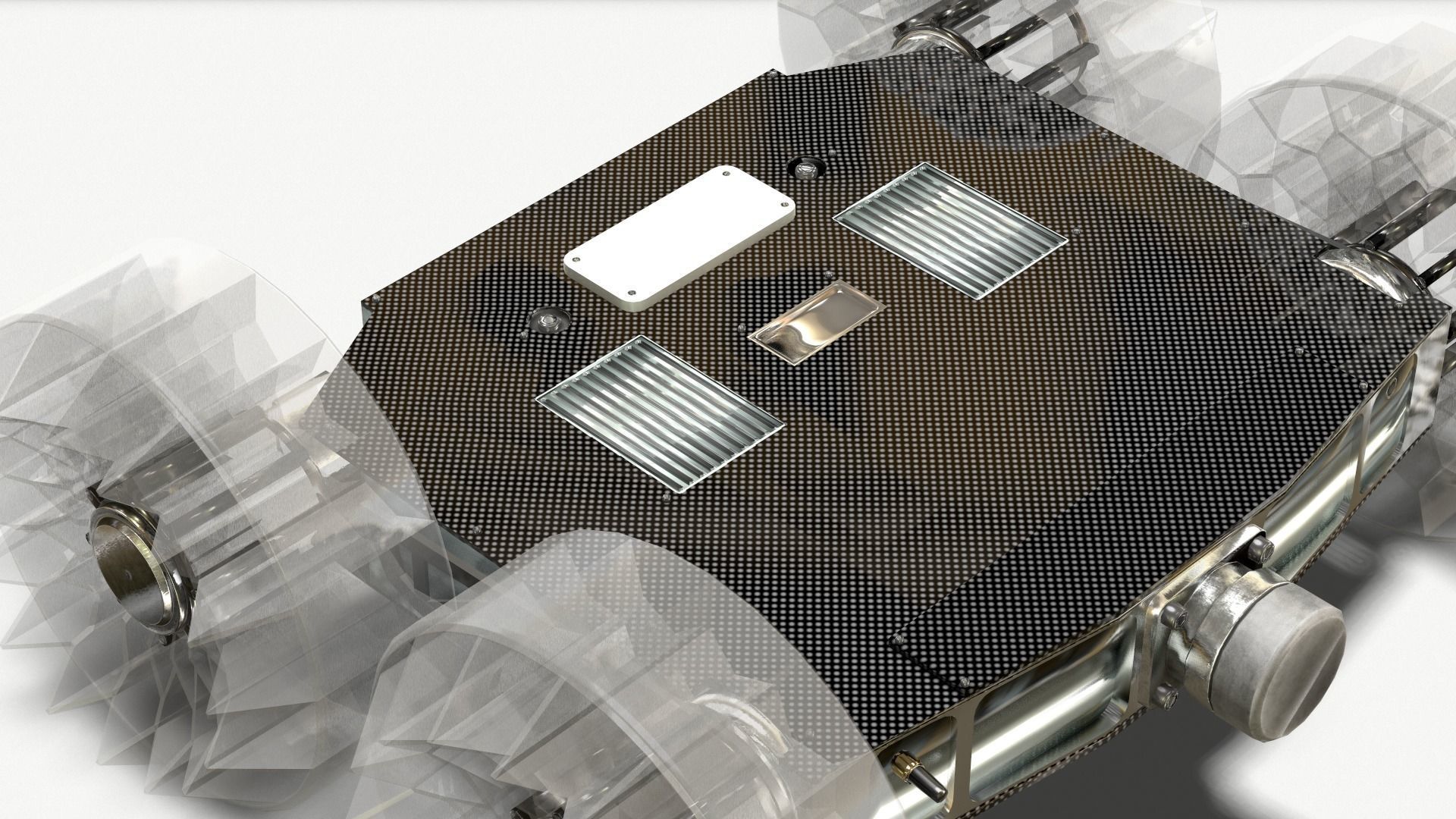 SandFlea Robot Boston Dynamics Low-poly 3D model_9