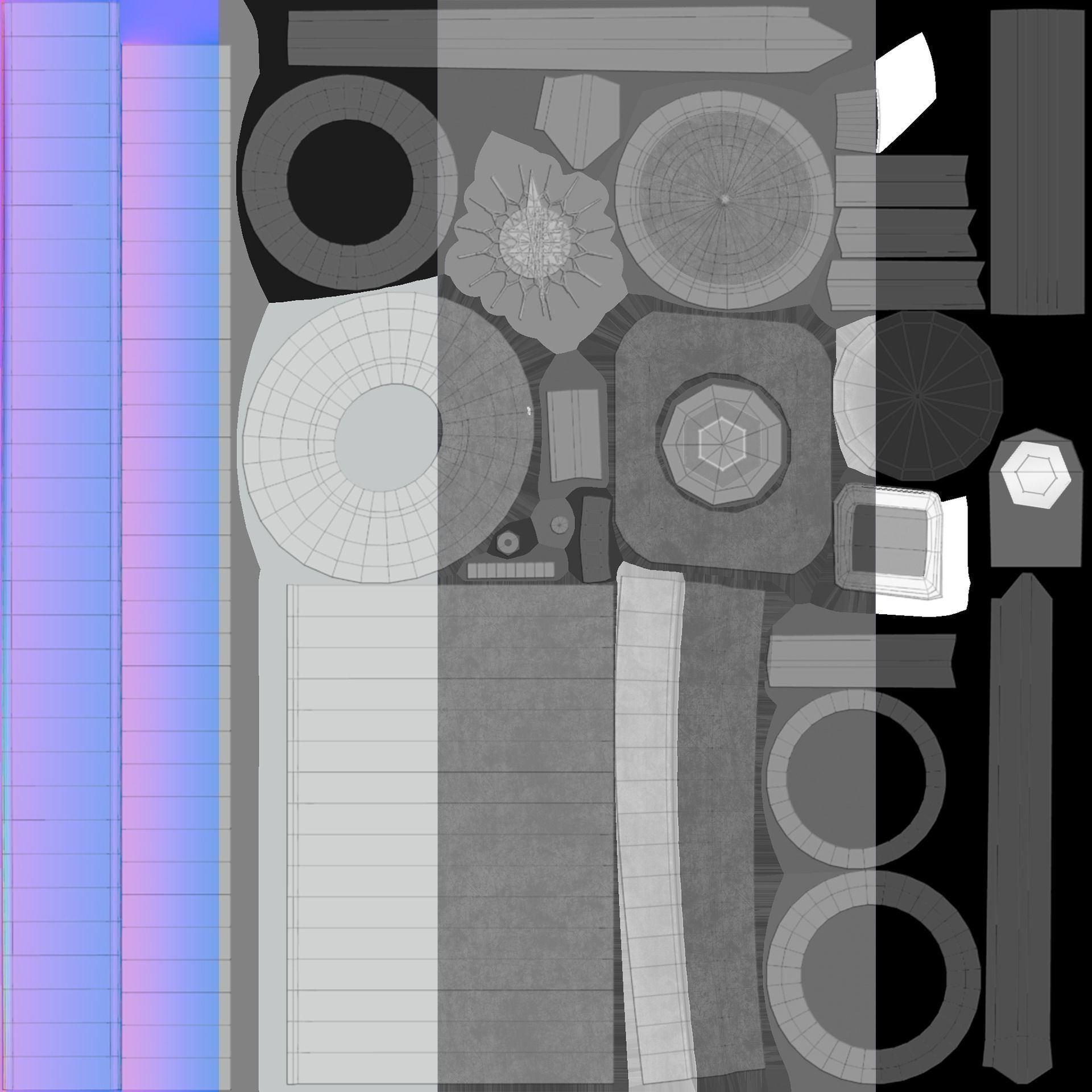 SandFlea Robot Boston Dynamics Low-poly 3D model_17
