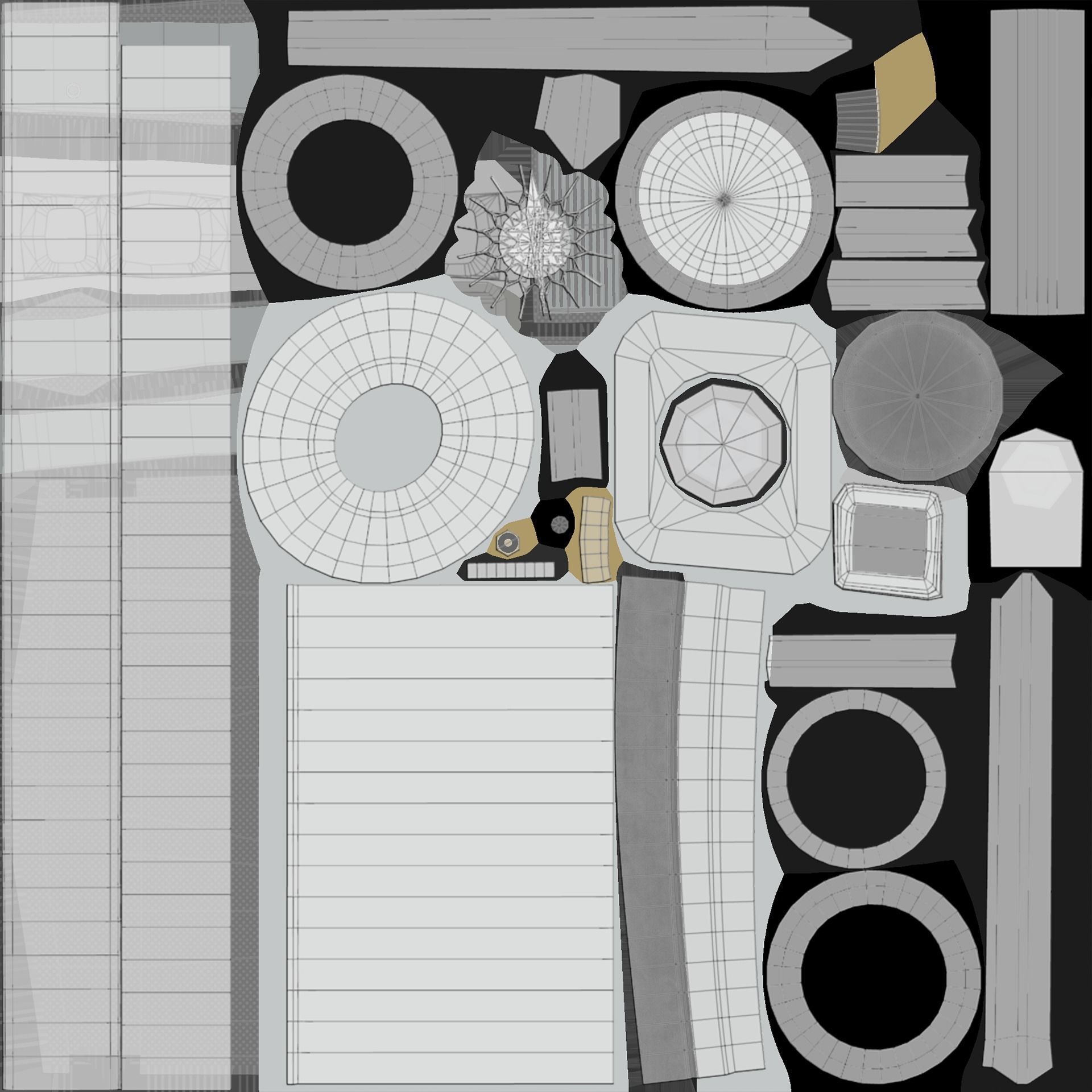 SandFlea Robot Boston Dynamics Low-poly 3D model_19