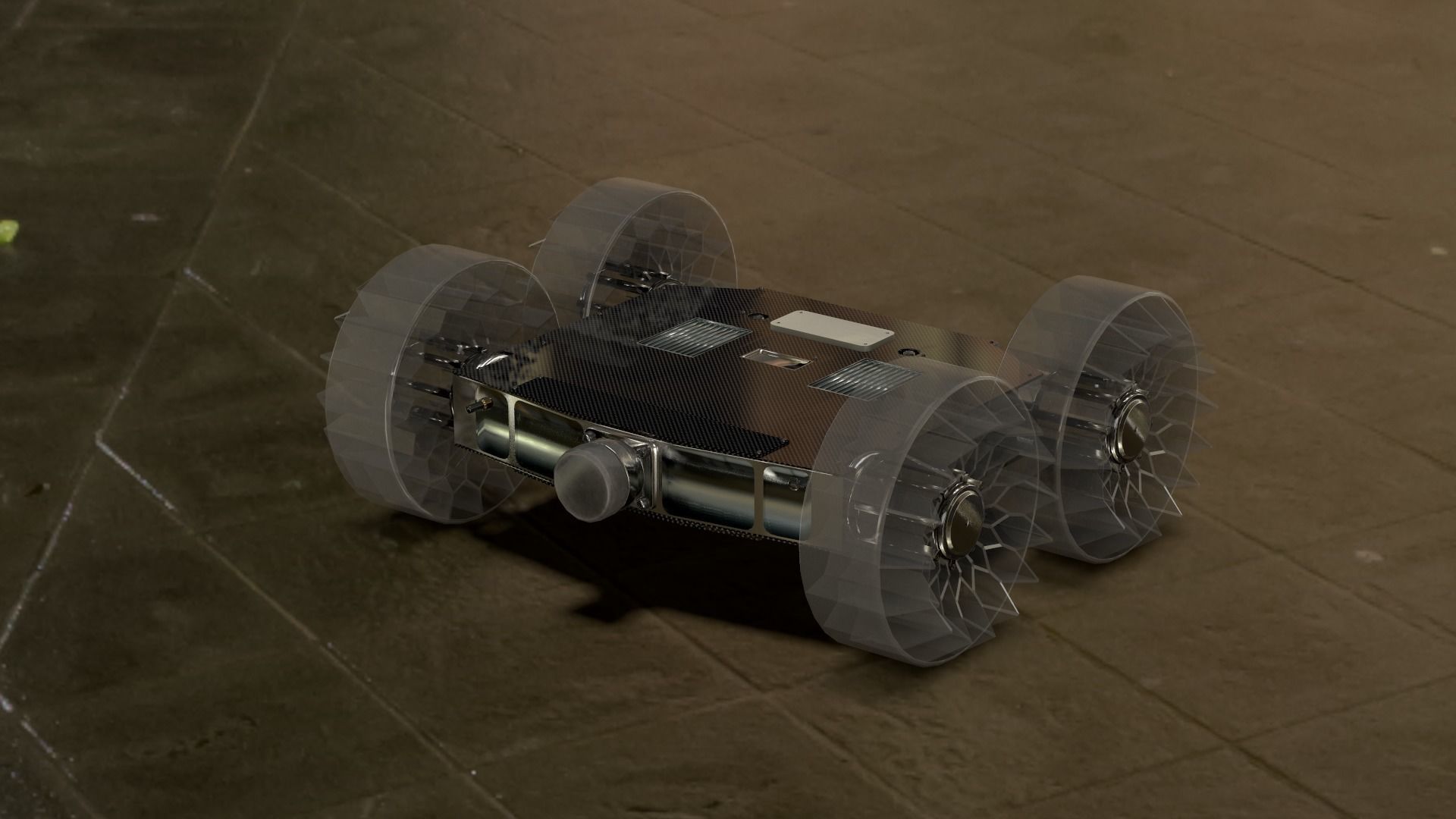 SandFlea Robot Boston Dynamics Low-poly 3D model_1