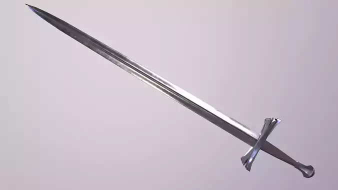 The Medieval Longsword v3 LOW POLY