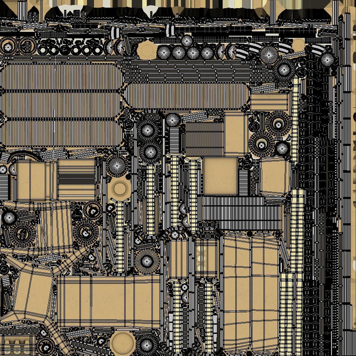 RHex Robot Boston Dynamics Low-poly 3D model_25
