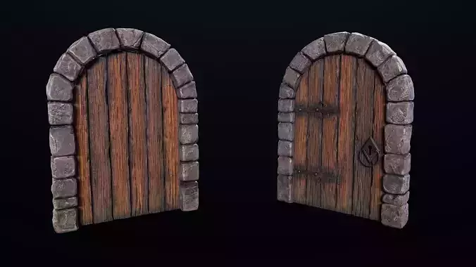 Medieval door
