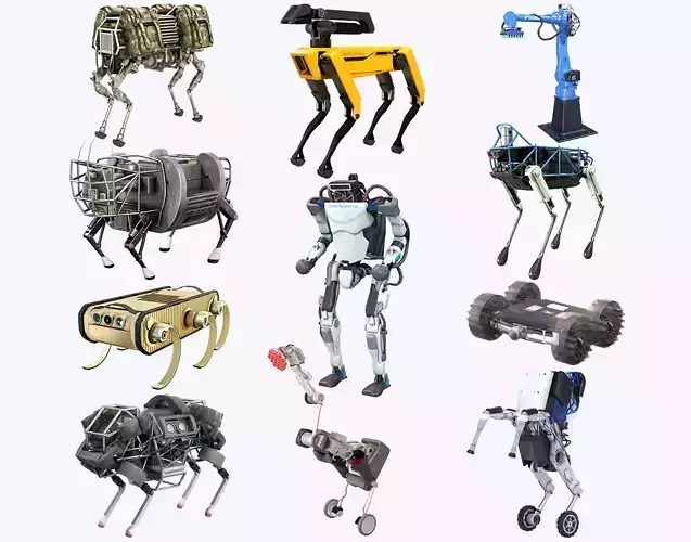 Boston Dynamics Robots Collection