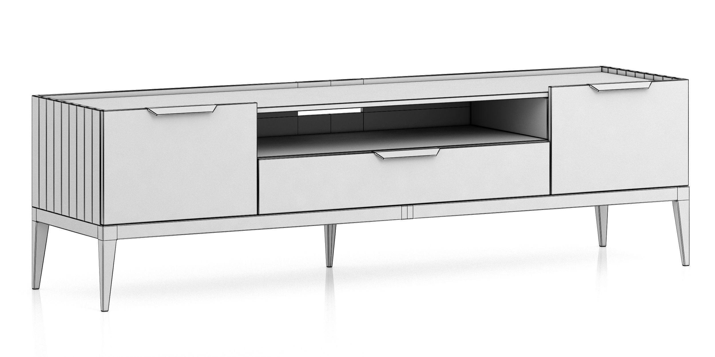 Dantone Home Metropolitan dresser 3D model_7