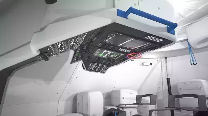 CST-100 Boeing Starliner  Interior PBR