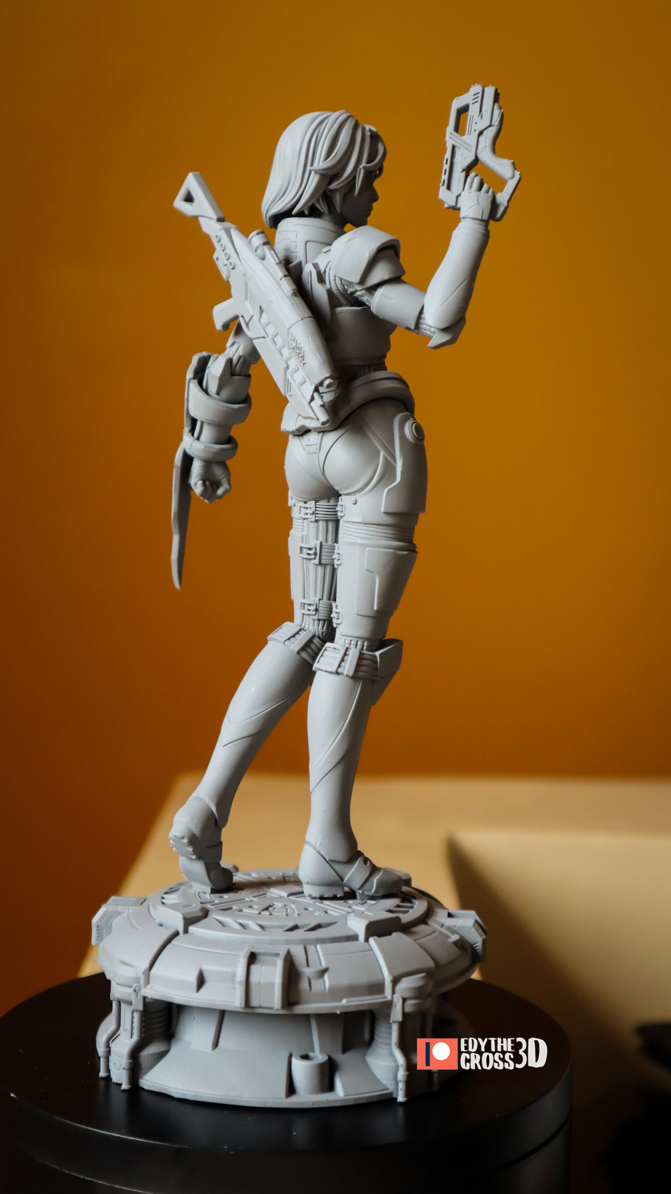 Female Shepard - Mass Effect  3D print model_6