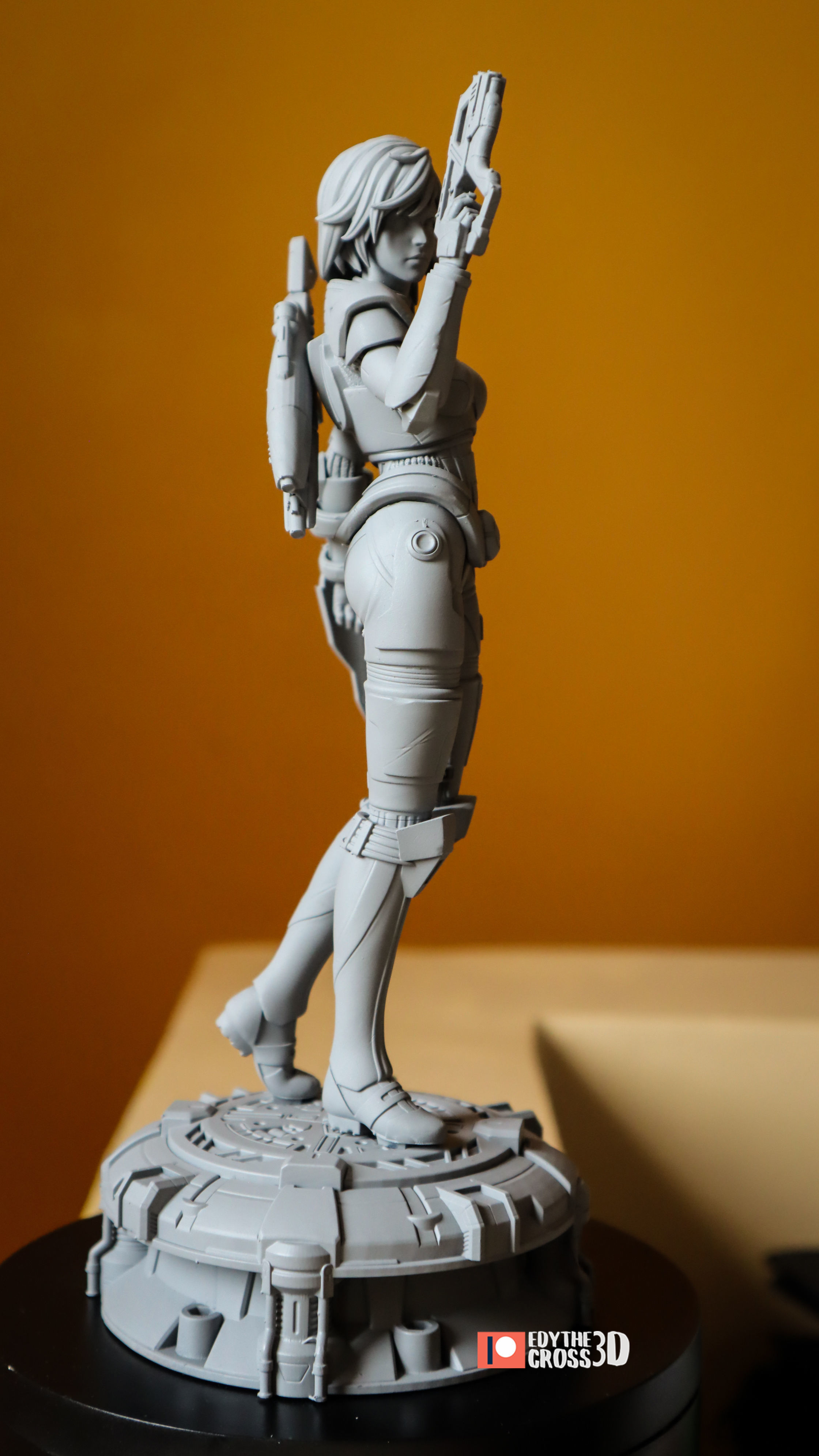 Female Shepard - Mass Effect  3D print model_7