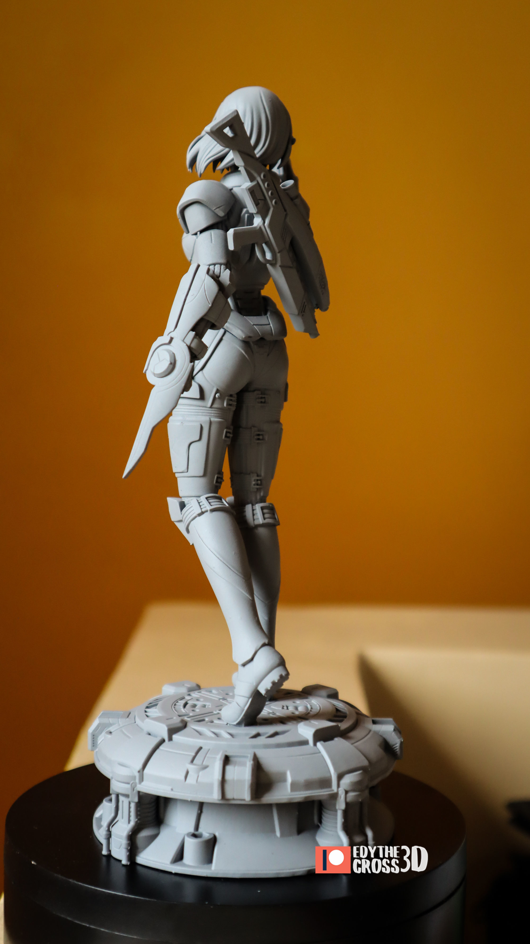 Female Shepard - Mass Effect  3D print model_11