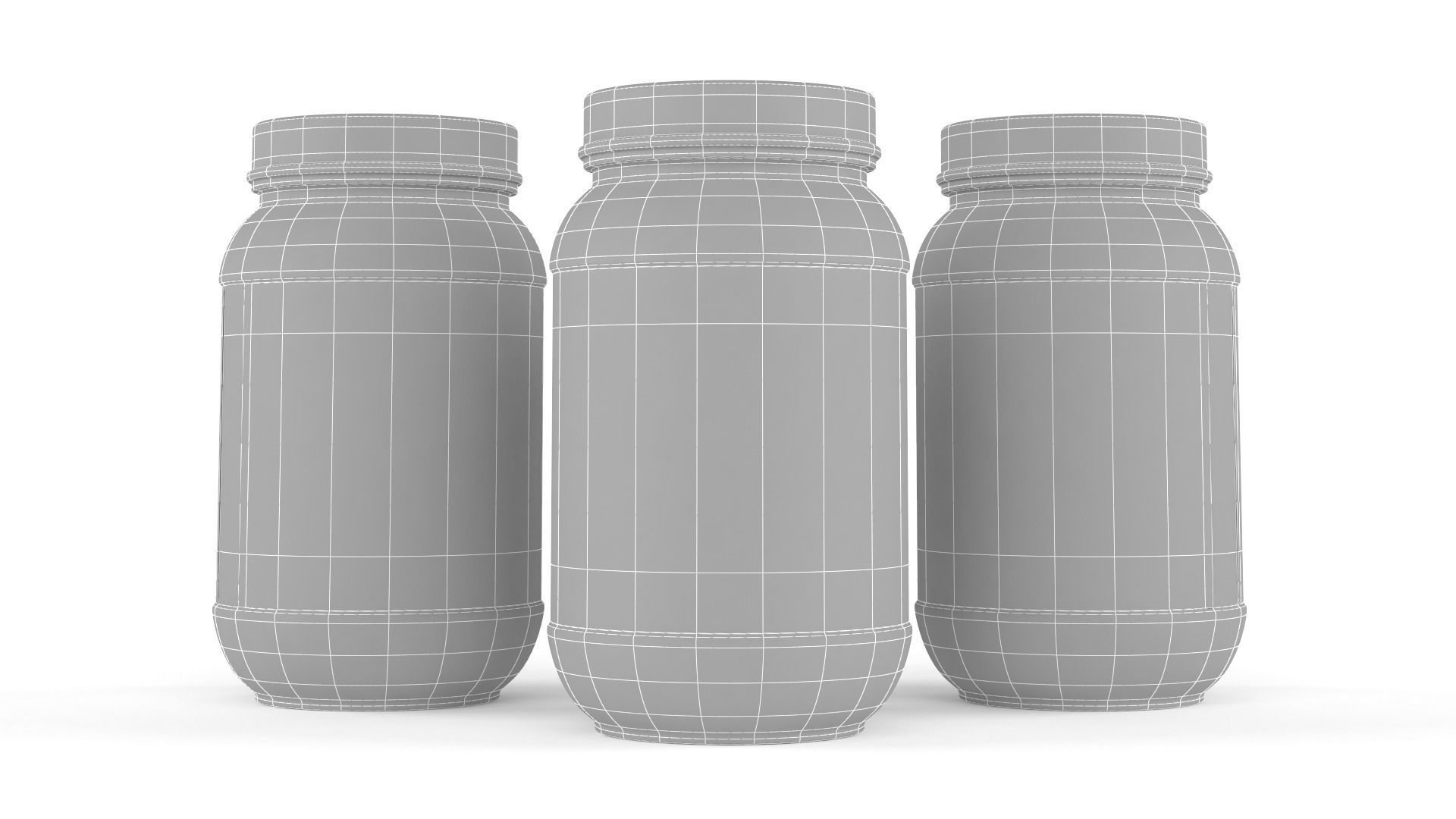 Protein Powder 3D model_5