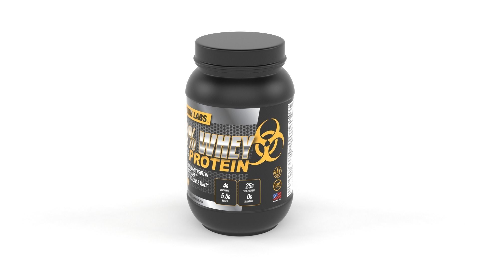 Protein Powder 3D model_4