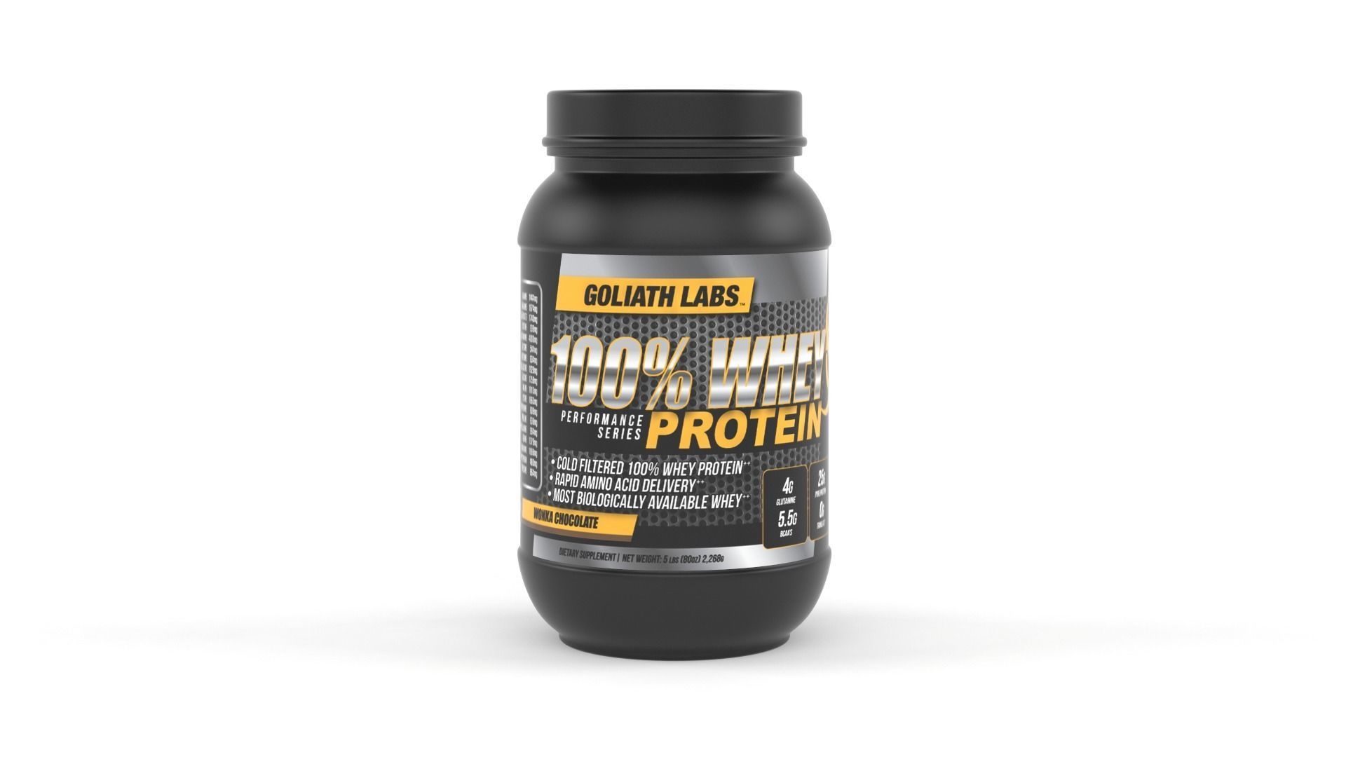 Protein Powder 3D model_1