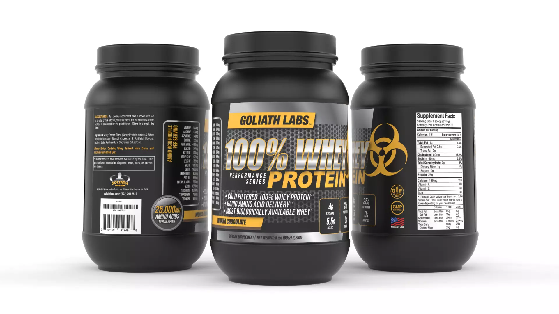Protein Powder 3D model_0