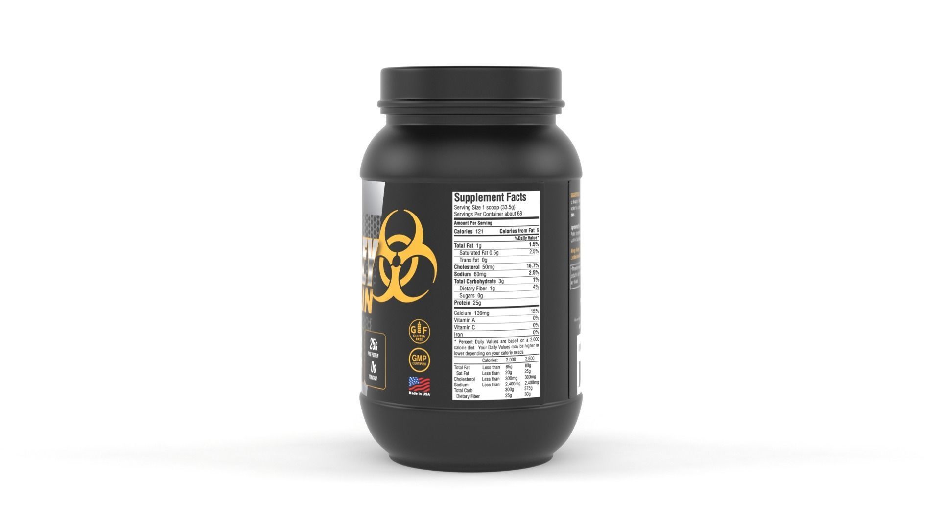 Protein Powder 3D model_3