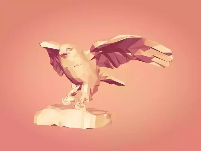 Eagle Statue -- Ready for 3D Printing 3D print model