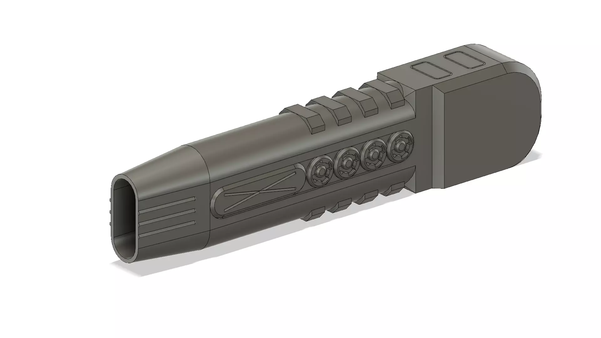 Plasma Cannon Free 3D print model