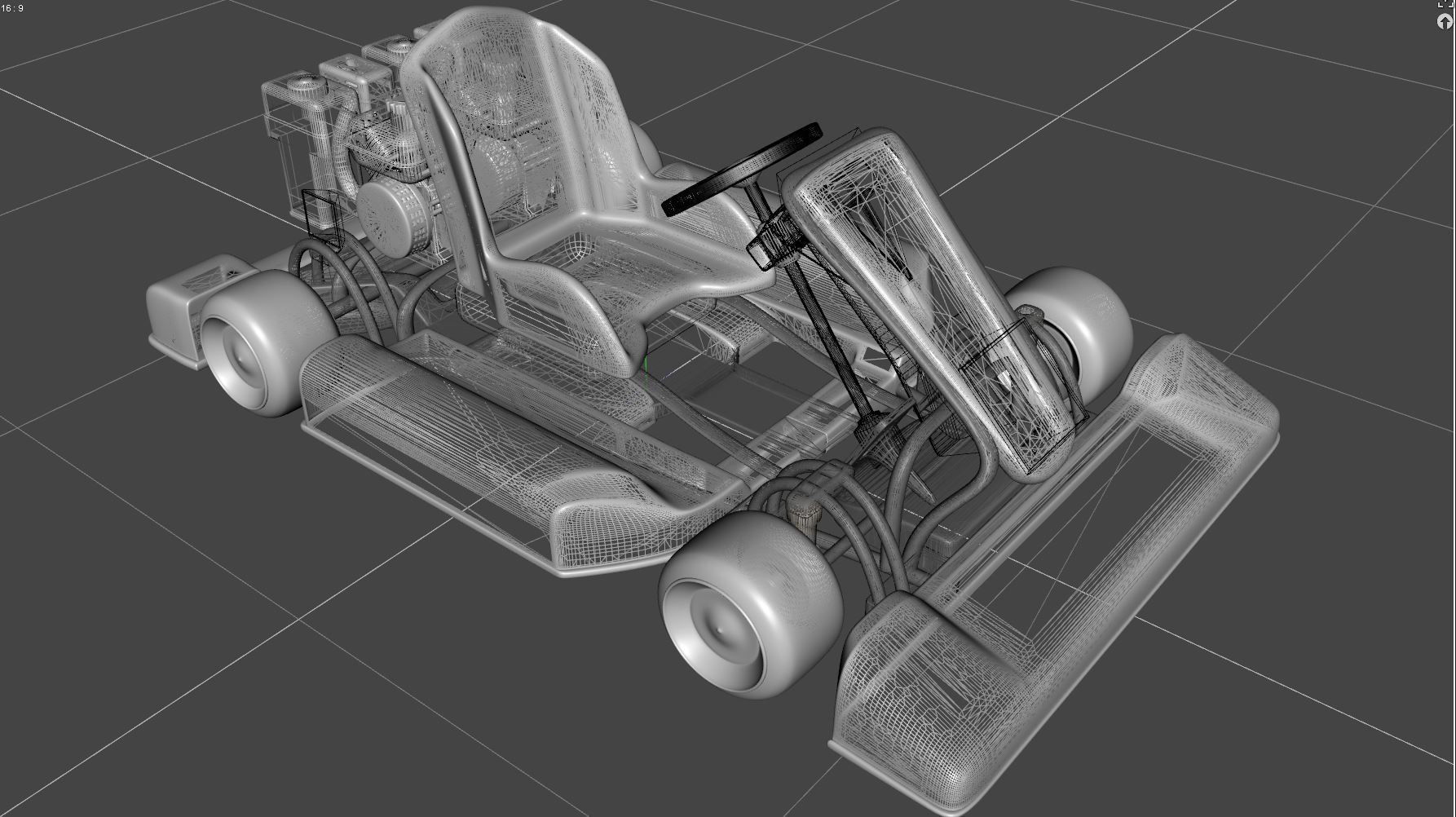 Speedy Go Kart 3D model_13
