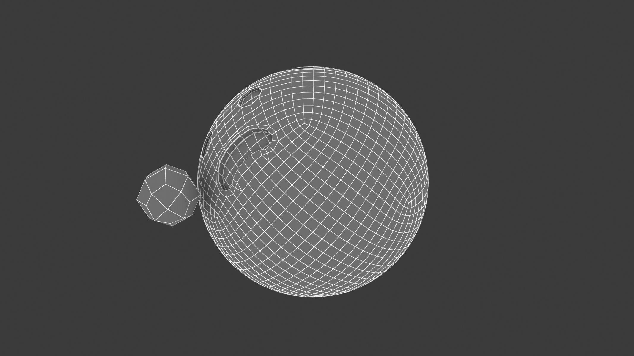 Apple Anxious Face with Sweat 3D model_8