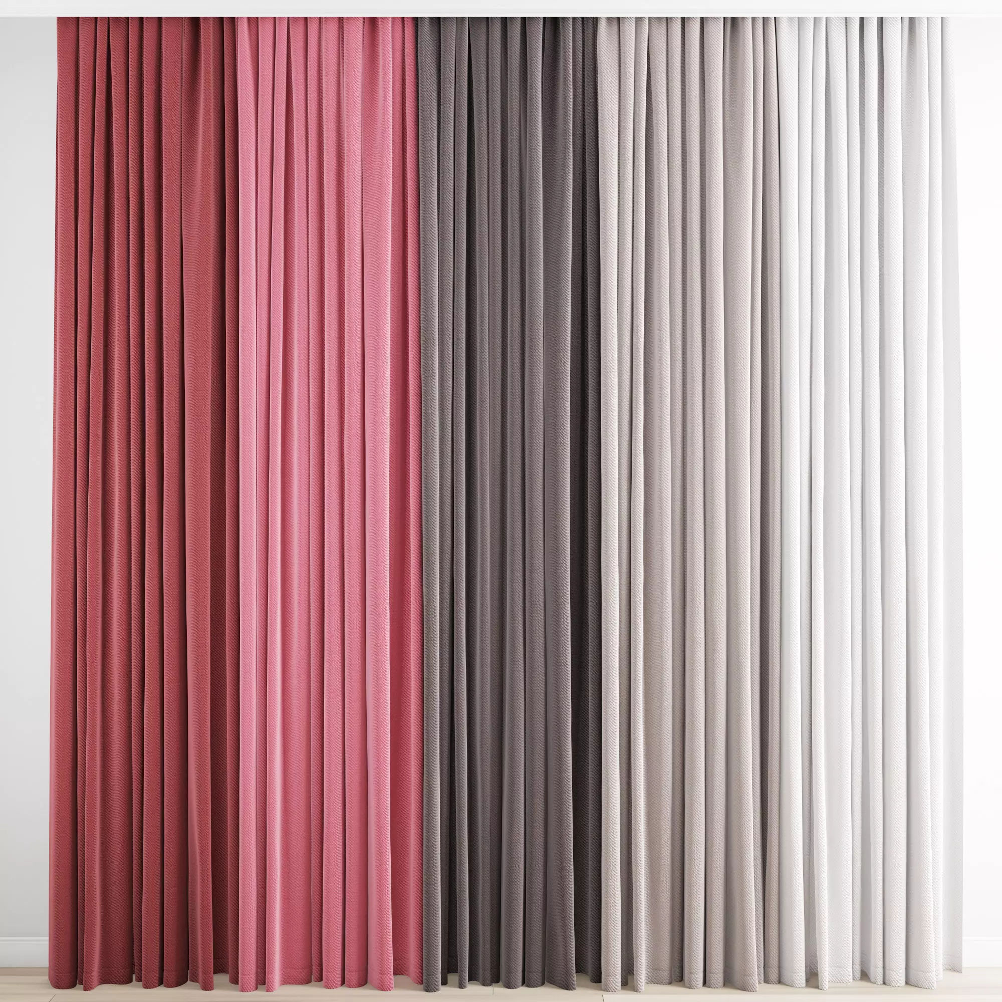 Curtain 204 3D model_0