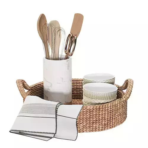 Decorative set for kitchen
