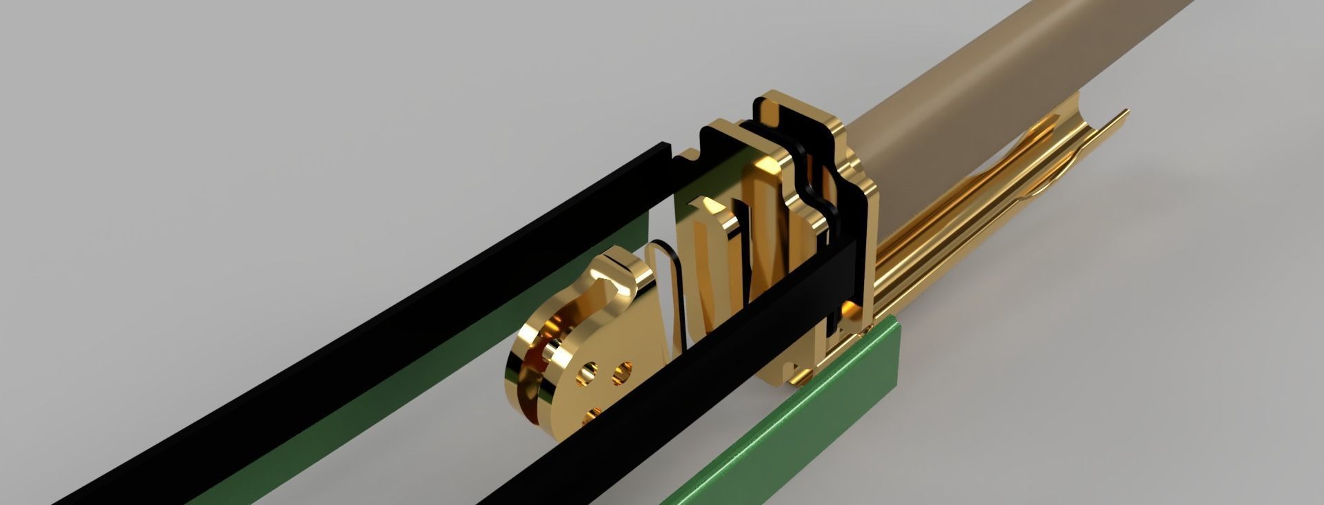 Owari no Seraph Asuramaru blade cosplay 3D print model_7