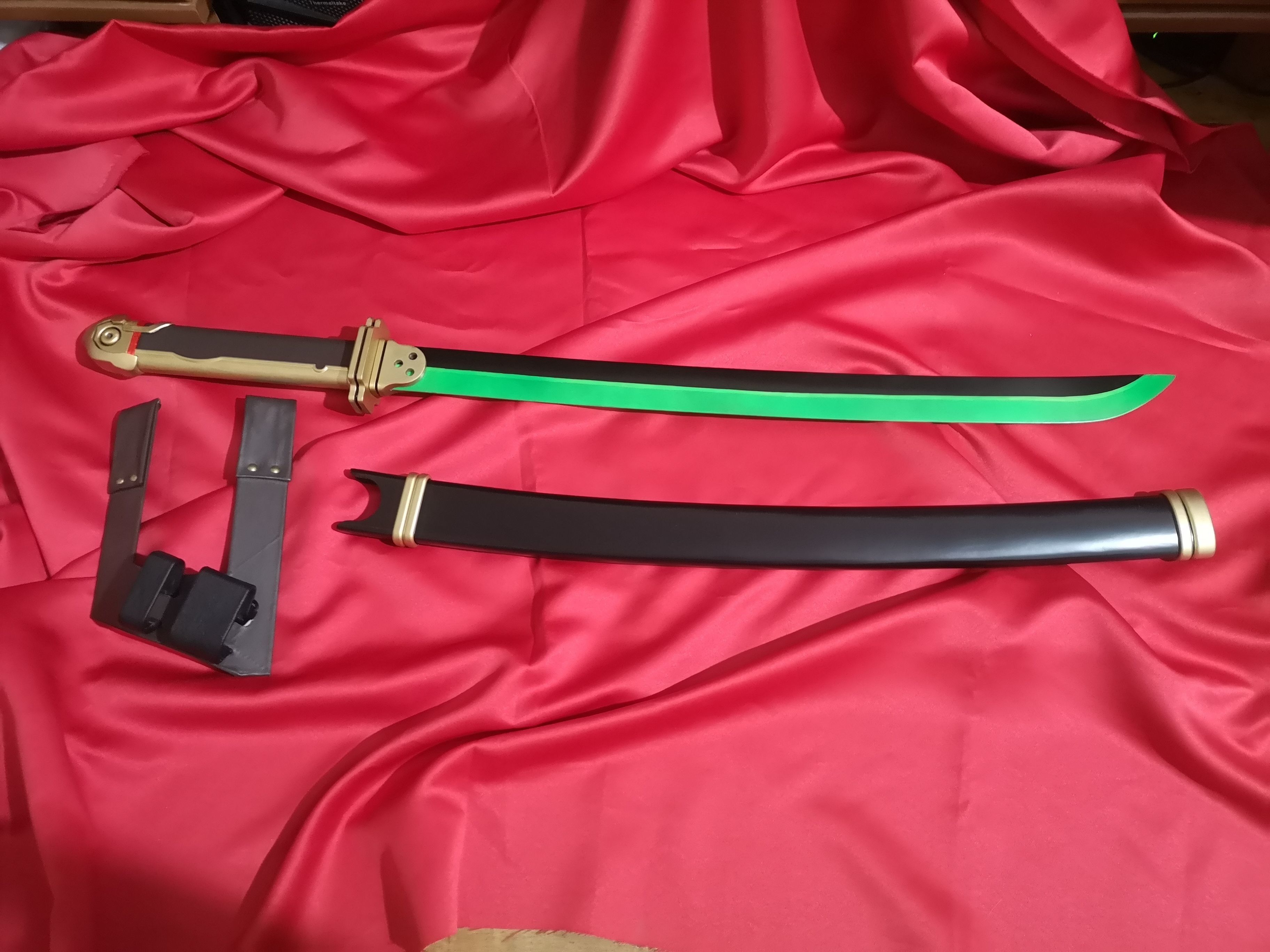 Owari no Seraph Asuramaru blade cosplay 3D print model_12
