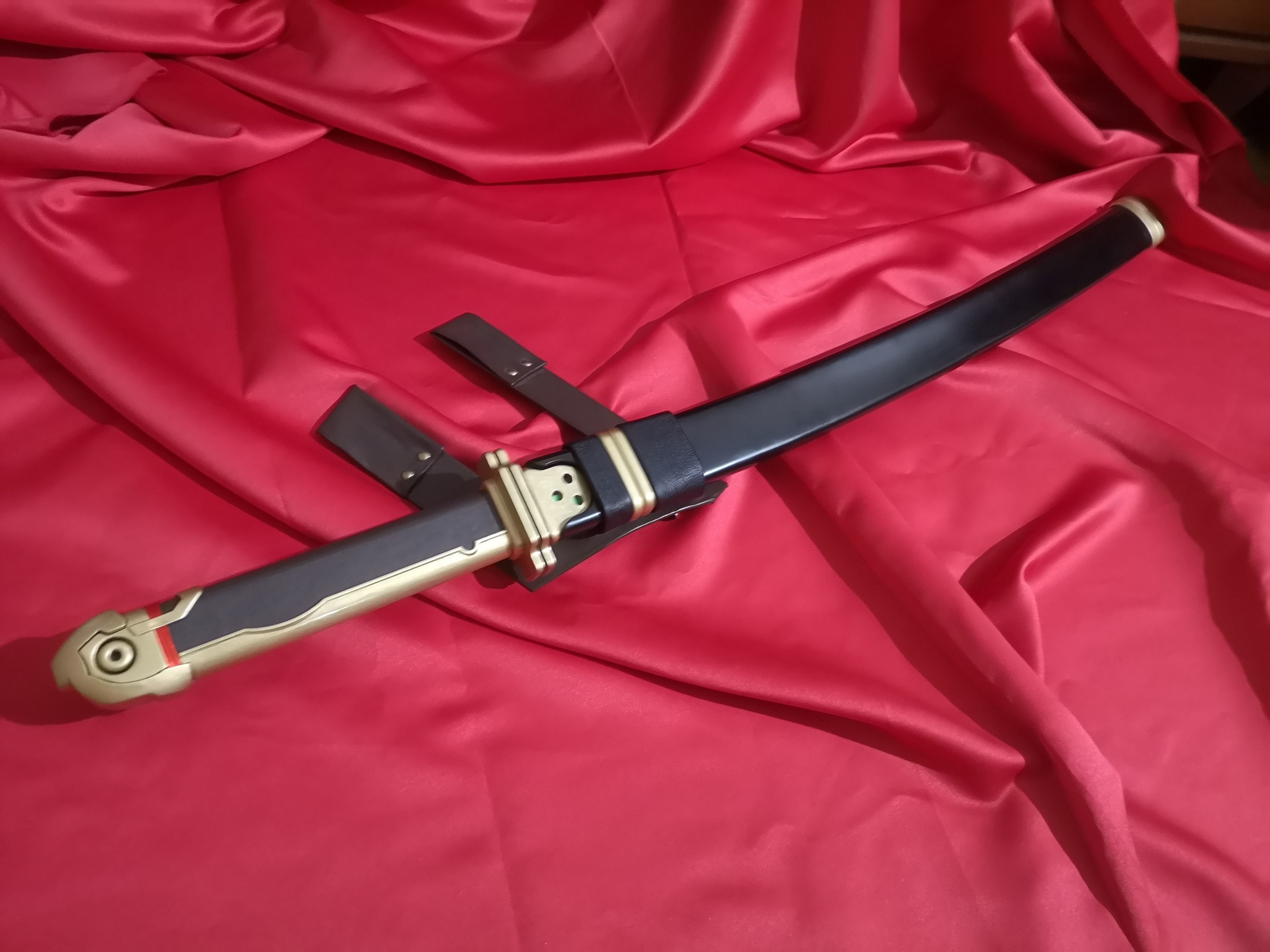 Owari no Seraph Asuramaru blade cosplay 3D print model_14