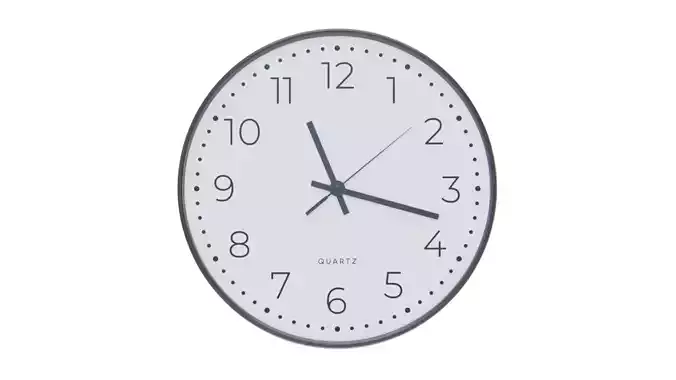 Modern Decorative Wall Clock v1 3D model