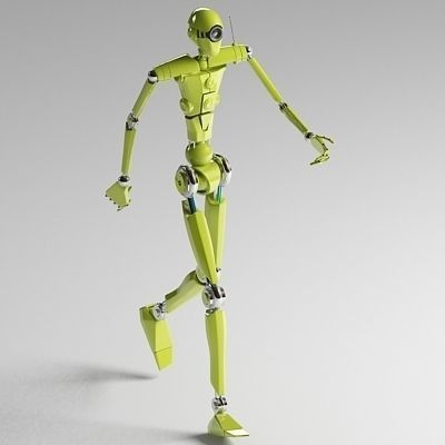 Droid 001 3D model_4