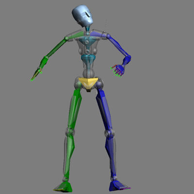 Droid 001 3D model_3