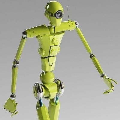 Droid 001 3D model_5