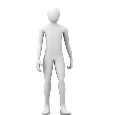 3D Men 01 Default 3D model_2