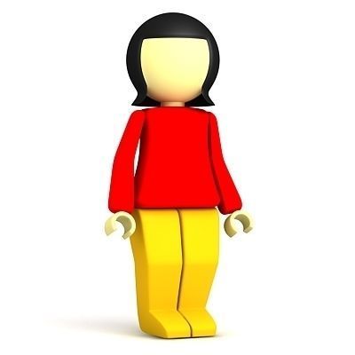 3D Family 01 3D model_2