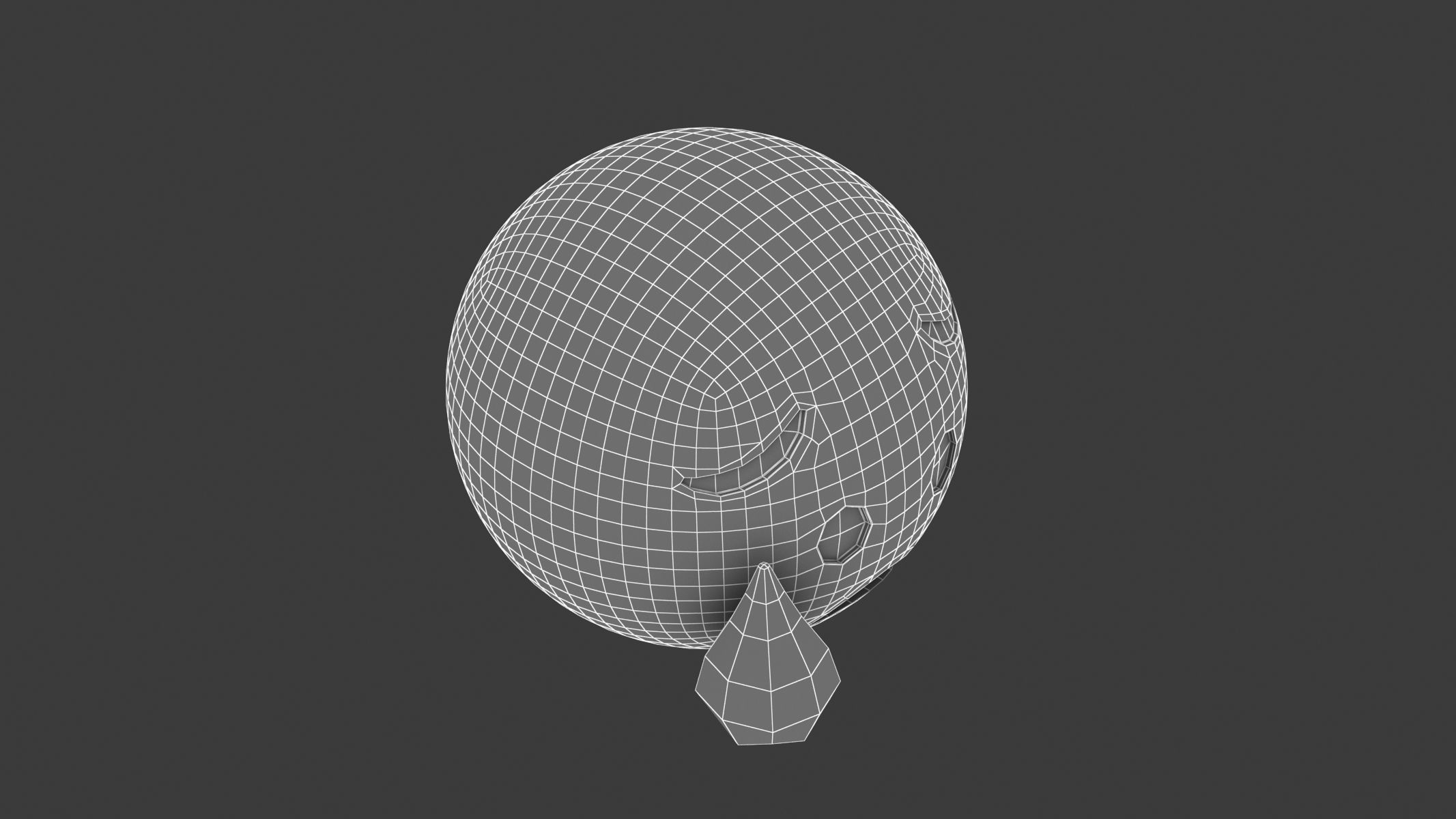 Apple Sad but Relieved Face 3D model_9