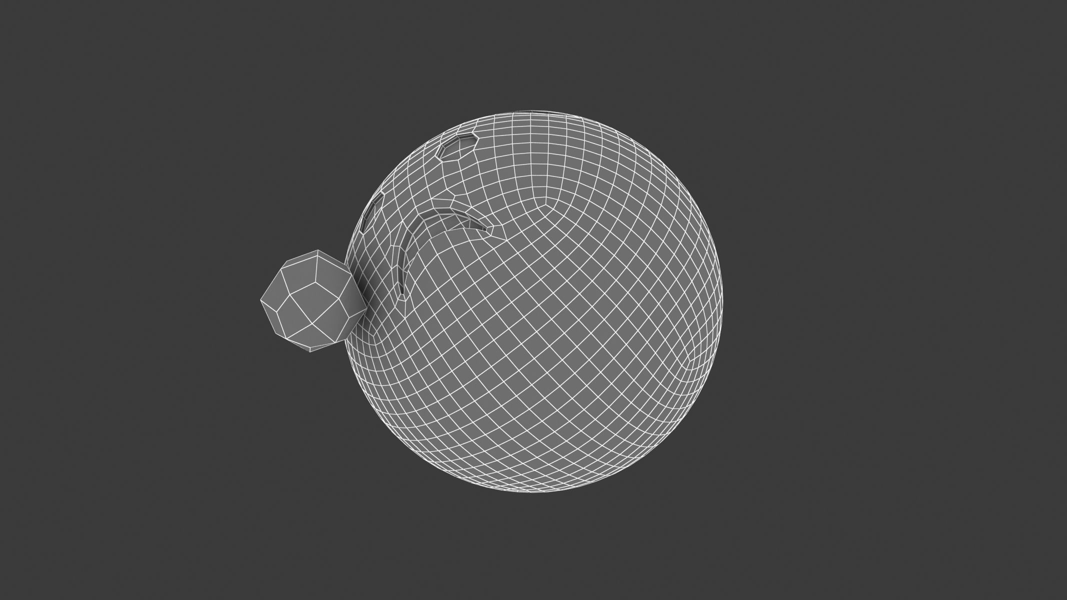 Apple Sad but Relieved Face 3D model_8