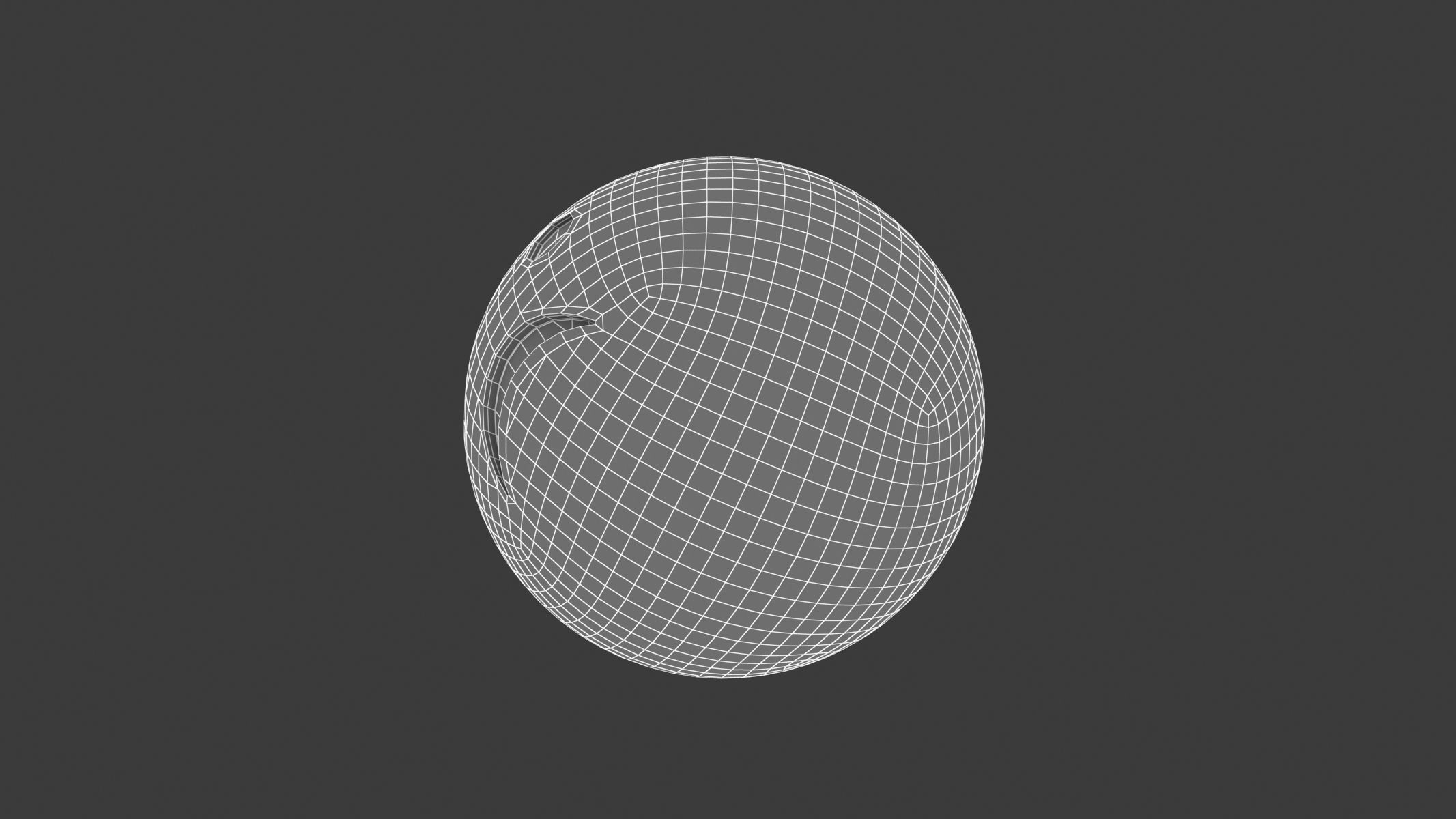 Apple Worried Face 3D model_8