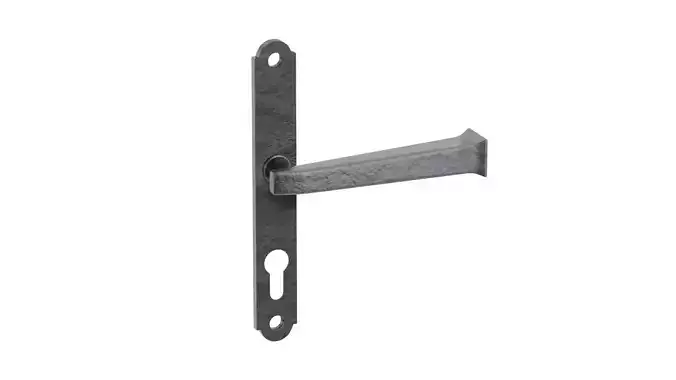 Frelan PVCu Lever Door Handle 3D model
