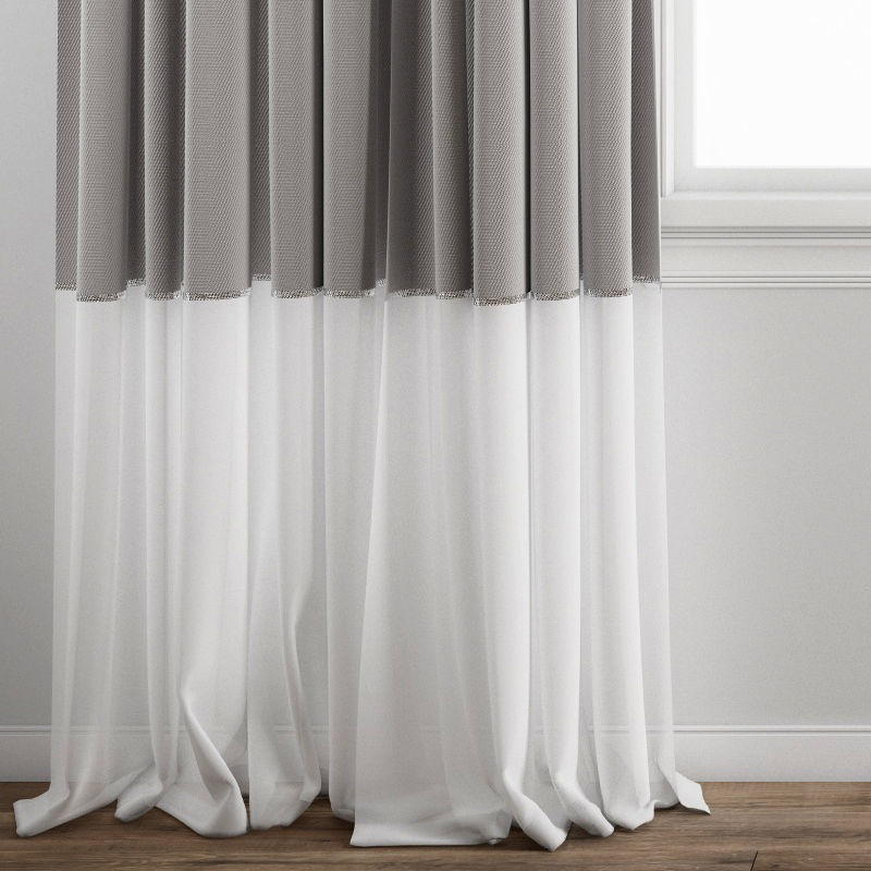 Curtain 210 3D model_6